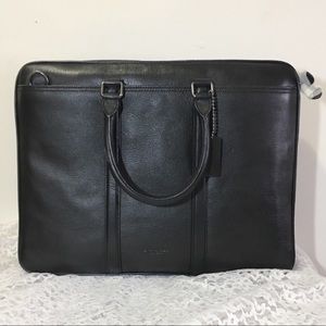 NWOT Coach Metropolitan Slim Brief / Laptop Case